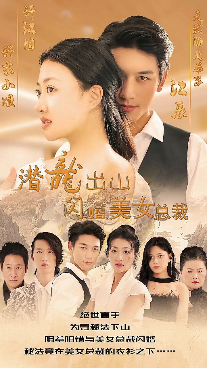 潜龙出山，闪婚美女总裁全集
