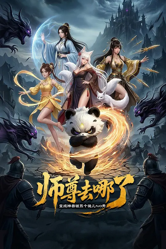 师尊去哪了：变成神兽被五个徒儿rua秃第21集